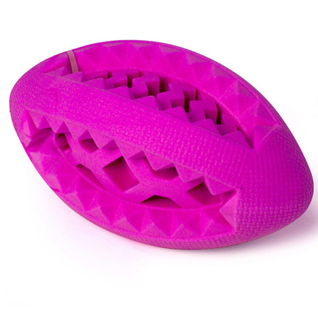 Flamingo Foam Dina Rugby ФЛАМІНГО РЕГБІ М’ЯЧ іграшка для собак з ароматом малини Flamingo Foam Dina Rugby ФЛАМІНГО РЕГБІ М’ЯЧ іграшка для собак з ароматом малини