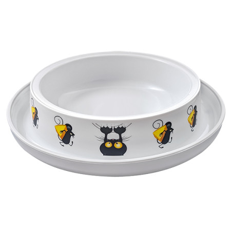 Moderna Trendy Dinner Cat&Mouse МОДЕРНА КОТ И МЫШЬ миска для котов, 210мл Moderna Trendy Dinner Cat&Mouse МОДЕРНА КОТ И МЫШЬ миска для котов, 210мл