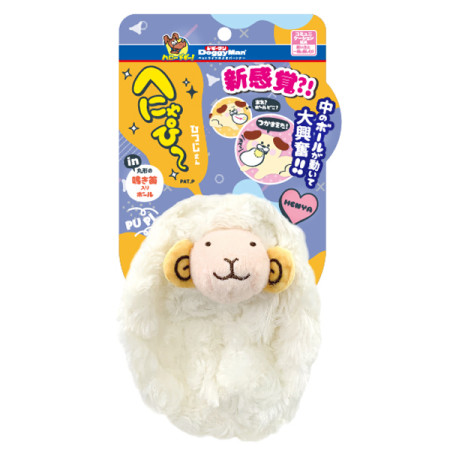 DoggyMan Sheep ДОГГИМЭН ОВЦА мягкая игрушка с пищалкой для собак