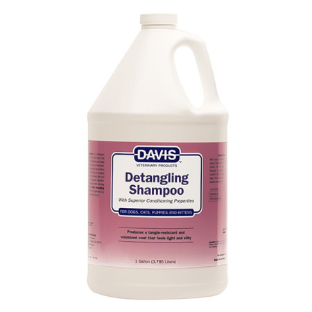 Davis Detangling Shampoo ДЭВИС ЛЕГКОЕ РАСЧЕСЫВАНИЕ шампунь-кондиционер от колтунов для собак, котов, концентрат, 3.8 л