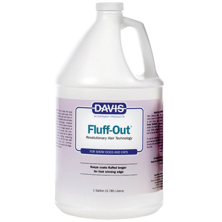 Davis Fluff Out ДЭВИС ФЛАФ АУТ средство для укладки шерсти собак и котов, спрей, 3.8 л