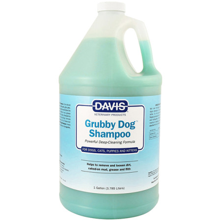 Davis Grubby Dog Shampoo ДЭВИС ГРАББИ ДОГ шампунь глубокой очистки для собак, котов, концентрат, 3.8 л