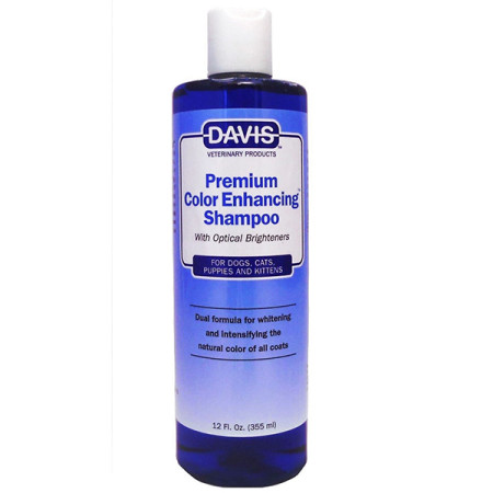 Davis Premium Color Enhancing Shampoo ДЭВИС УСИЛЕНИЕ ЦВЕТА шампунь для собак, котов, концентрат, 0.355 л