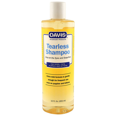 Davis Tearless Shampoo ДЭВИС БЕЗ СЛЕЗ шампунь для собак, котов, концентрат, 0.355 л