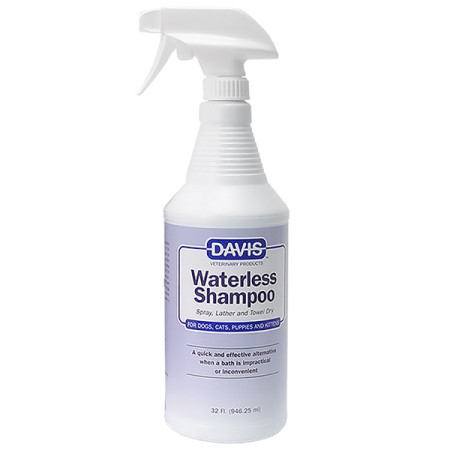 Davis Waterless Shampoo ДЭВИС ШАМПУНЬ БЕЗ ВОДЫ для собак и котов, спрей, 0.946 л