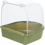Бассейн Trixie Bath House для птиц подвесной пластик 14х14х15 см