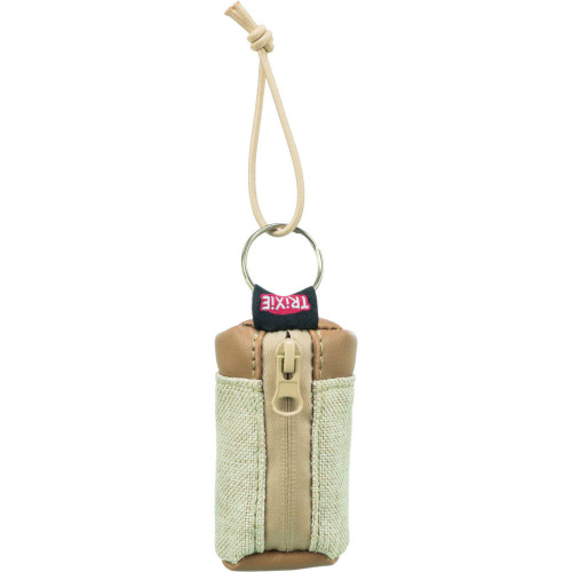 Диспенсер Trixie с пакетами для фекалий холст с искусственной кожей 1 упаковка 20 пакетов