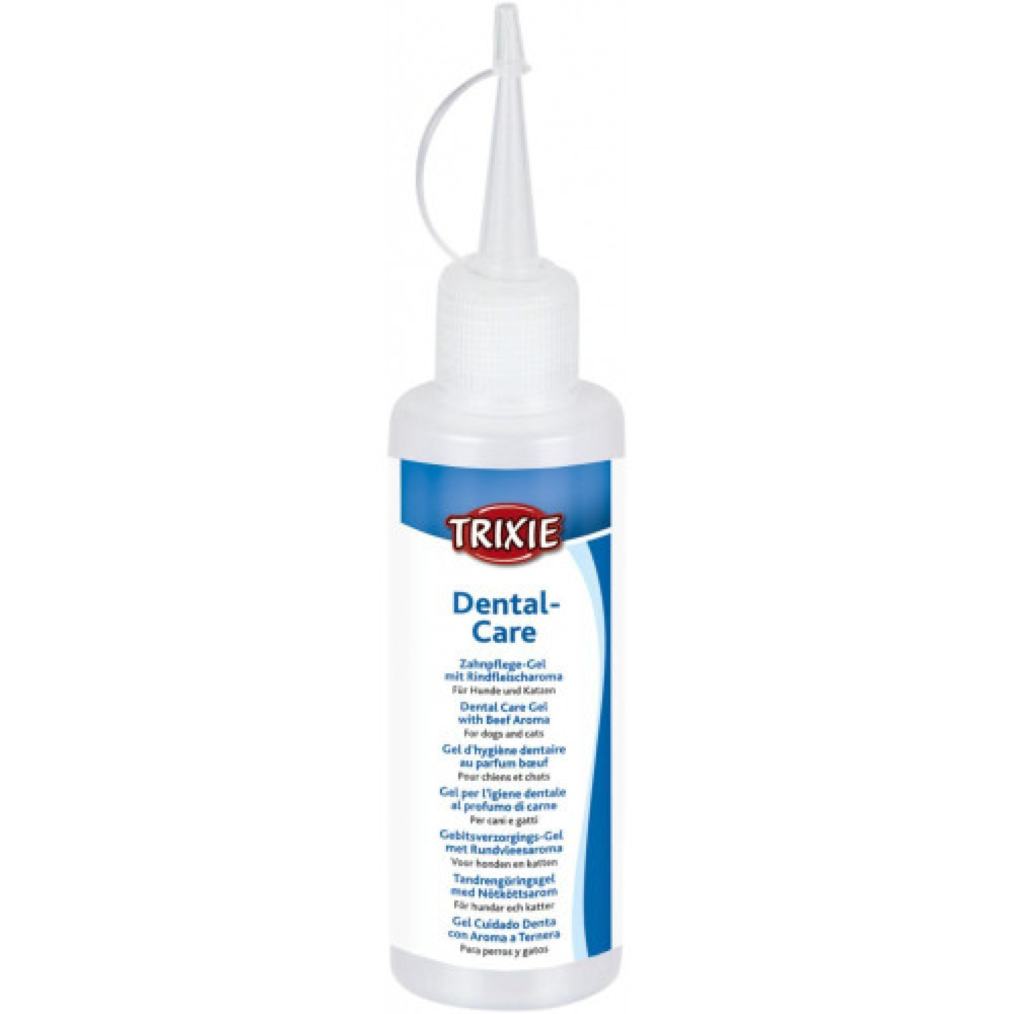 Зубний гель Trixie Dental Care для собак та котів зі смаком м'яса 100 г