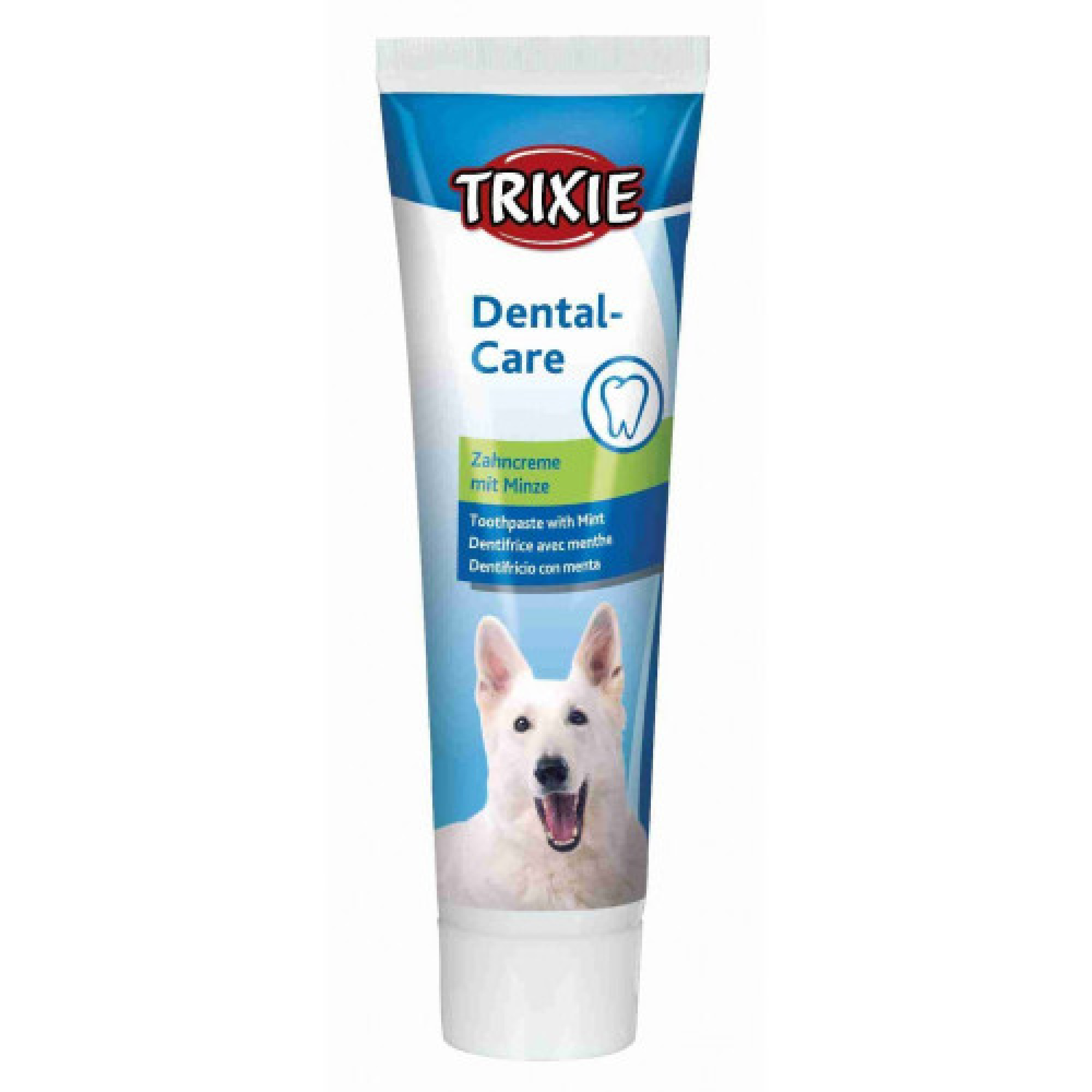 Зубная паста Trixie для собак со вкусом мяты и набором щеток 100 г