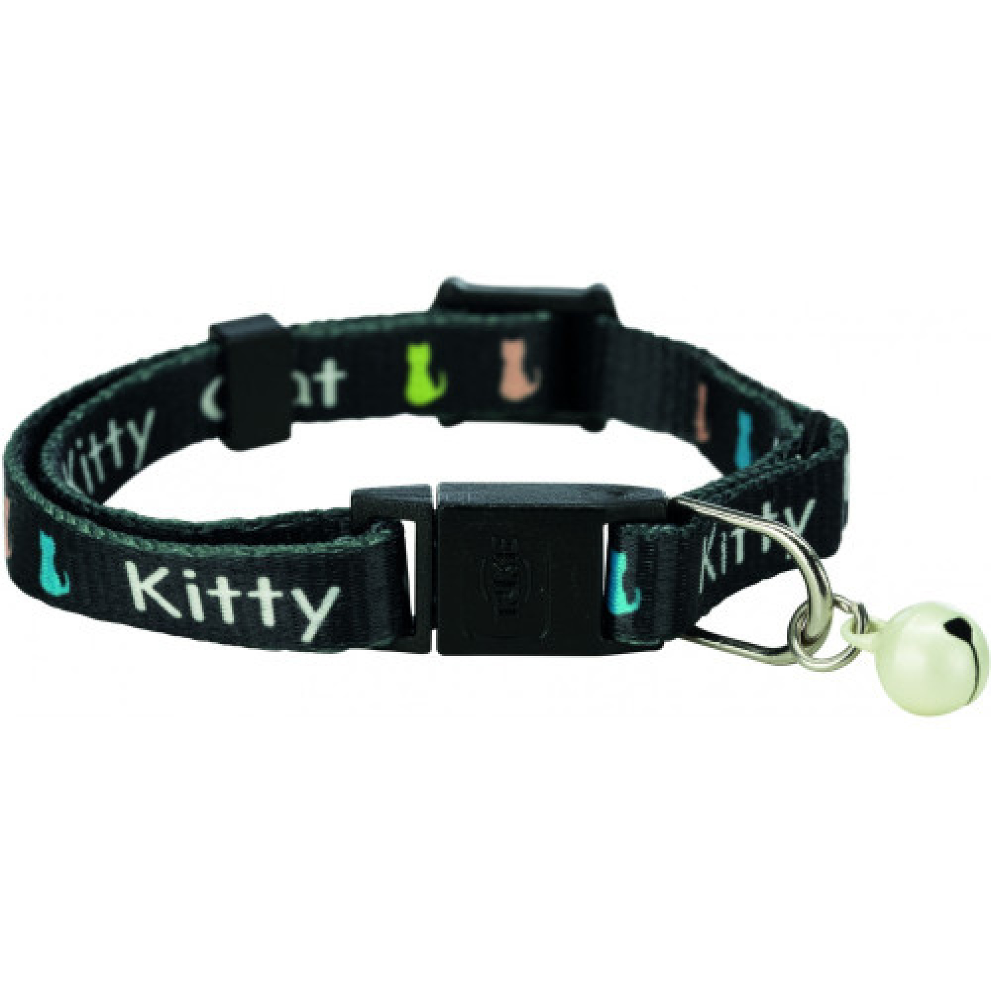 Ошейник Trixie для котят Kitty с колокольчиком нейлоновый