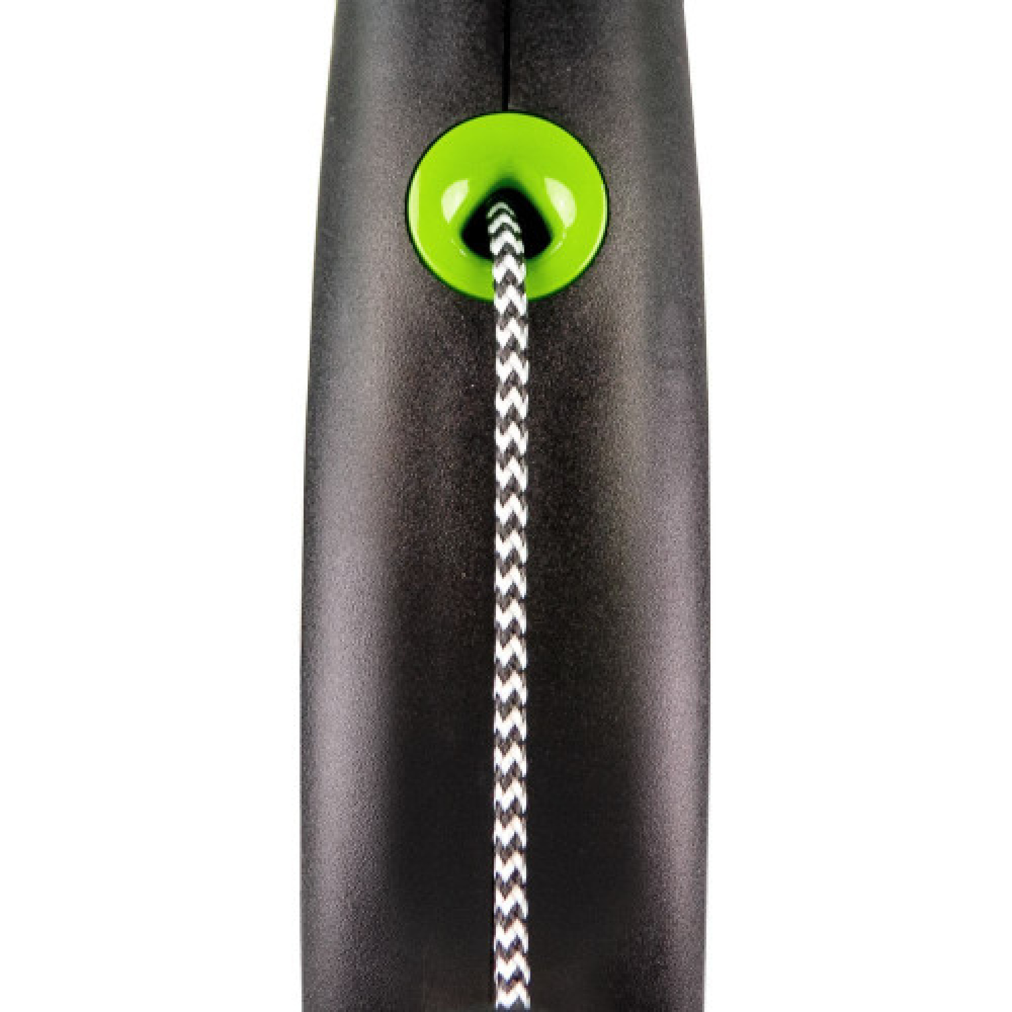Поводок-рулетка Flexi для собак Black Design трос зеленая размер S 5 м/12 кг
