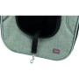 Рюкзак-переноска Trixie Savina для собак фронтальний поліестер чорний/сірий до 10 кг 30х33х26 см