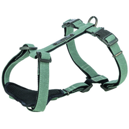 Шлея Trixie CityStyle H-harness для собак бавовна XS–S 30–44 см 10 мм світло-зелена Шлея Trixie CityStyle H-harness для собак бавовна XS–S 30–44 см 10 мм світло-зелена