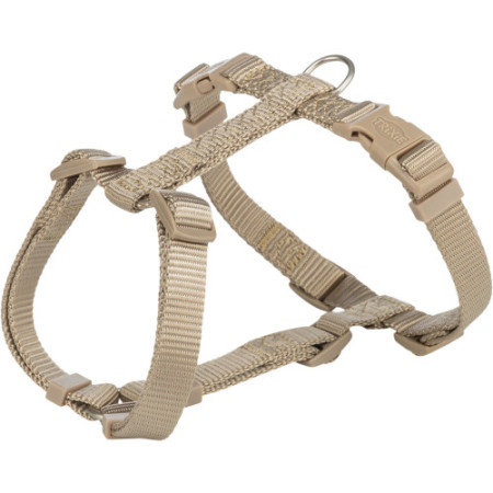 Шлея Trixie Premium H-harness для собак S–M 42–60 см 15 мм пісочна Шлея Trixie Premium H-harness для собак S–M 42–60 см 15 мм пісочна