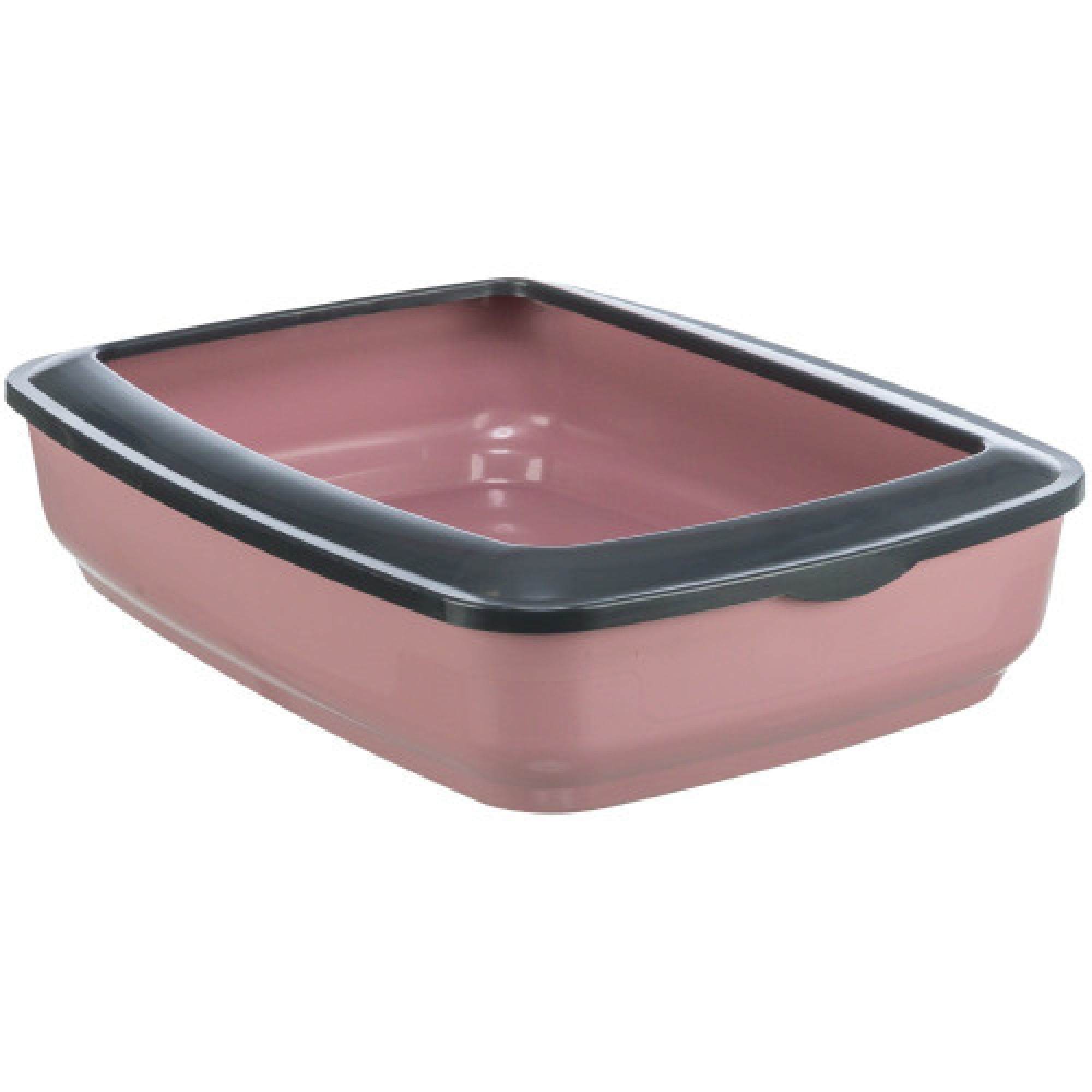 Туалет Trixie Brisko для кошек с бортами пластиковый 38х11х50 см