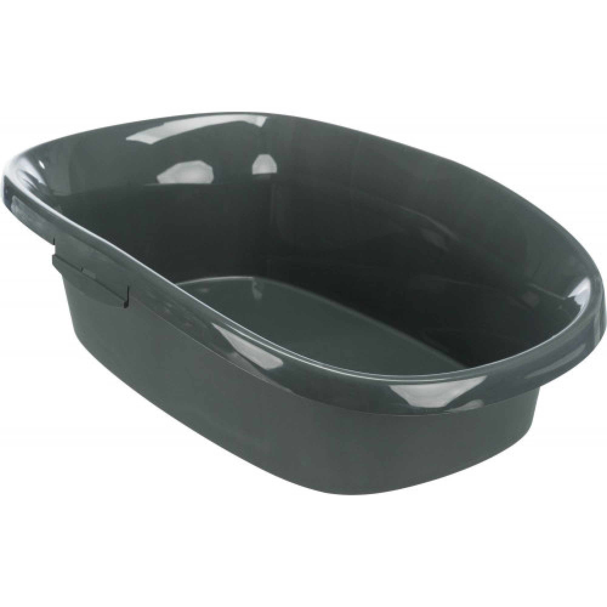 Туалет Trixie Be Eco Carlo: Экологичный лоток с бортом для кошек (38 × 17 × 58 см)