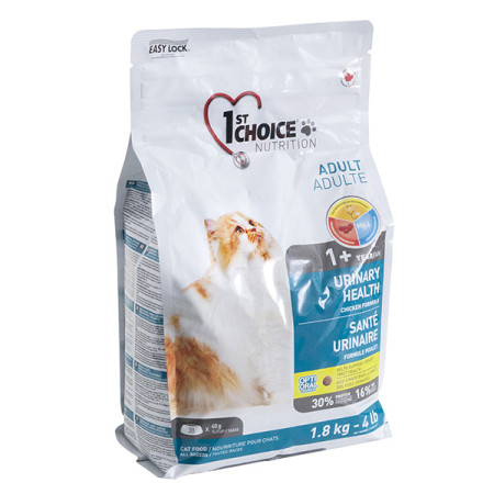 1st Choice Urinary Health ФЕСТ ЧОЙС УРІНАРІ ХЕЛС дієтичний корм для котів, схильних до сечокам’яної хвороби, 1.8 кг