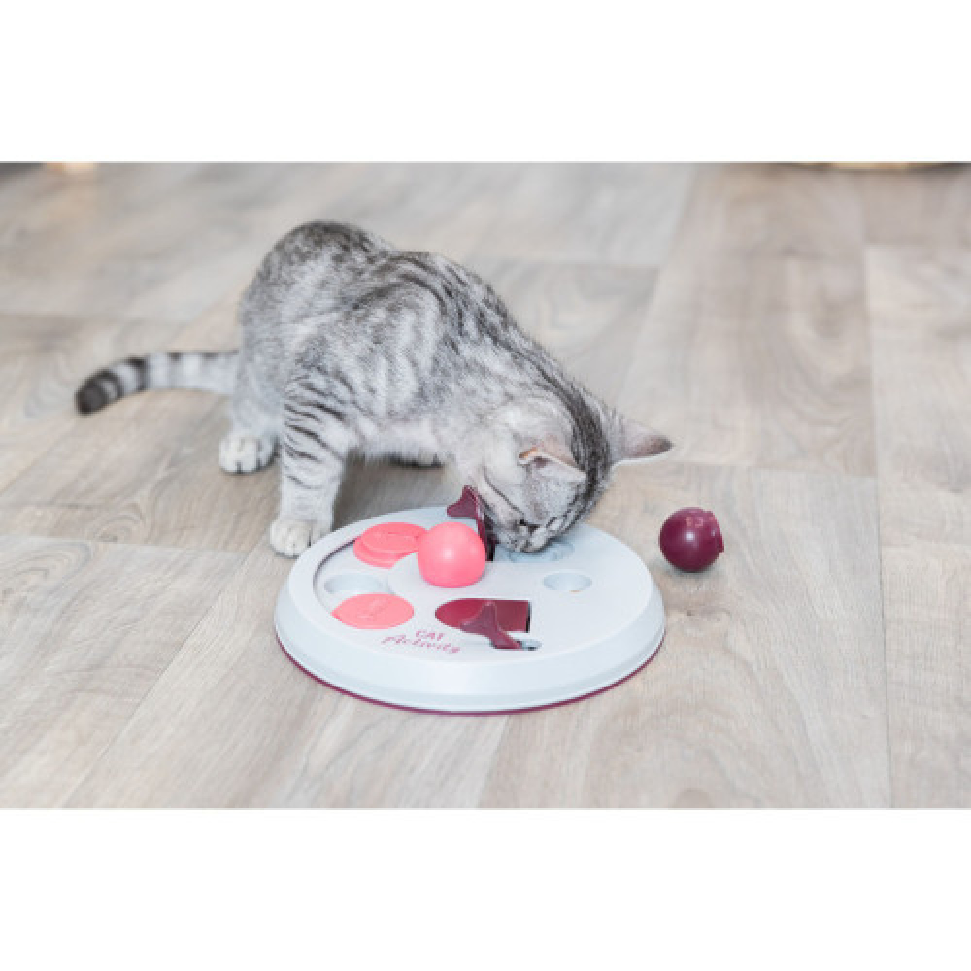Игрушка Trixie для кошек: Интерактивный флип борд "Cat Activity Flip Board" (пластик, Ø 23 см)