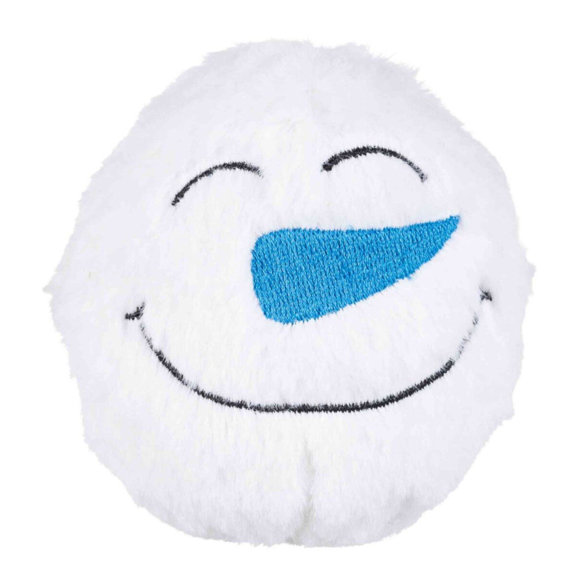 Игрушка Trixie для собак Рождественская Снежка со звуком плюш 10 см набор 6 шт