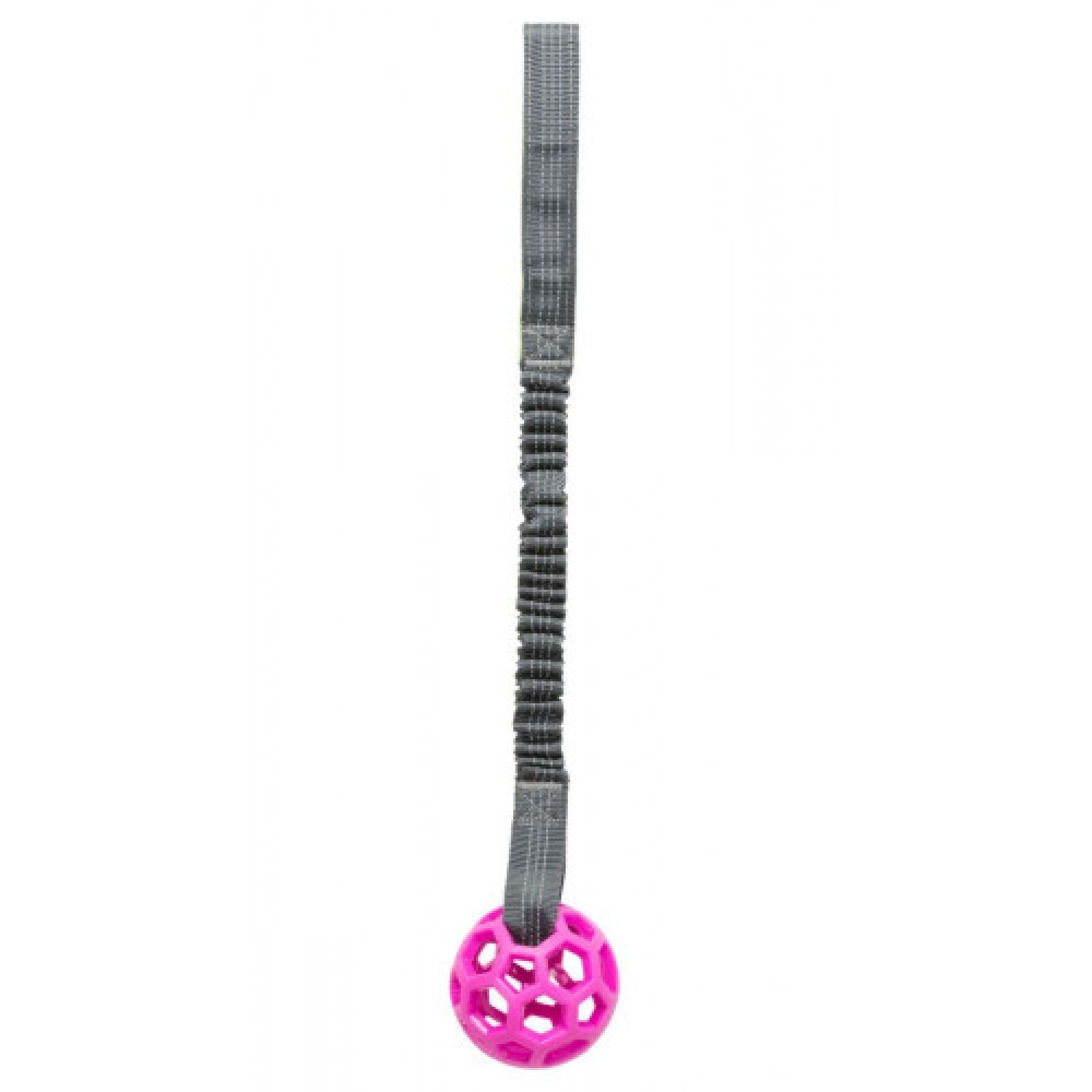 Игрушка Trixie для собак Bungee Tugger для тренировок с мячом полиэстер d-7 см 48 см