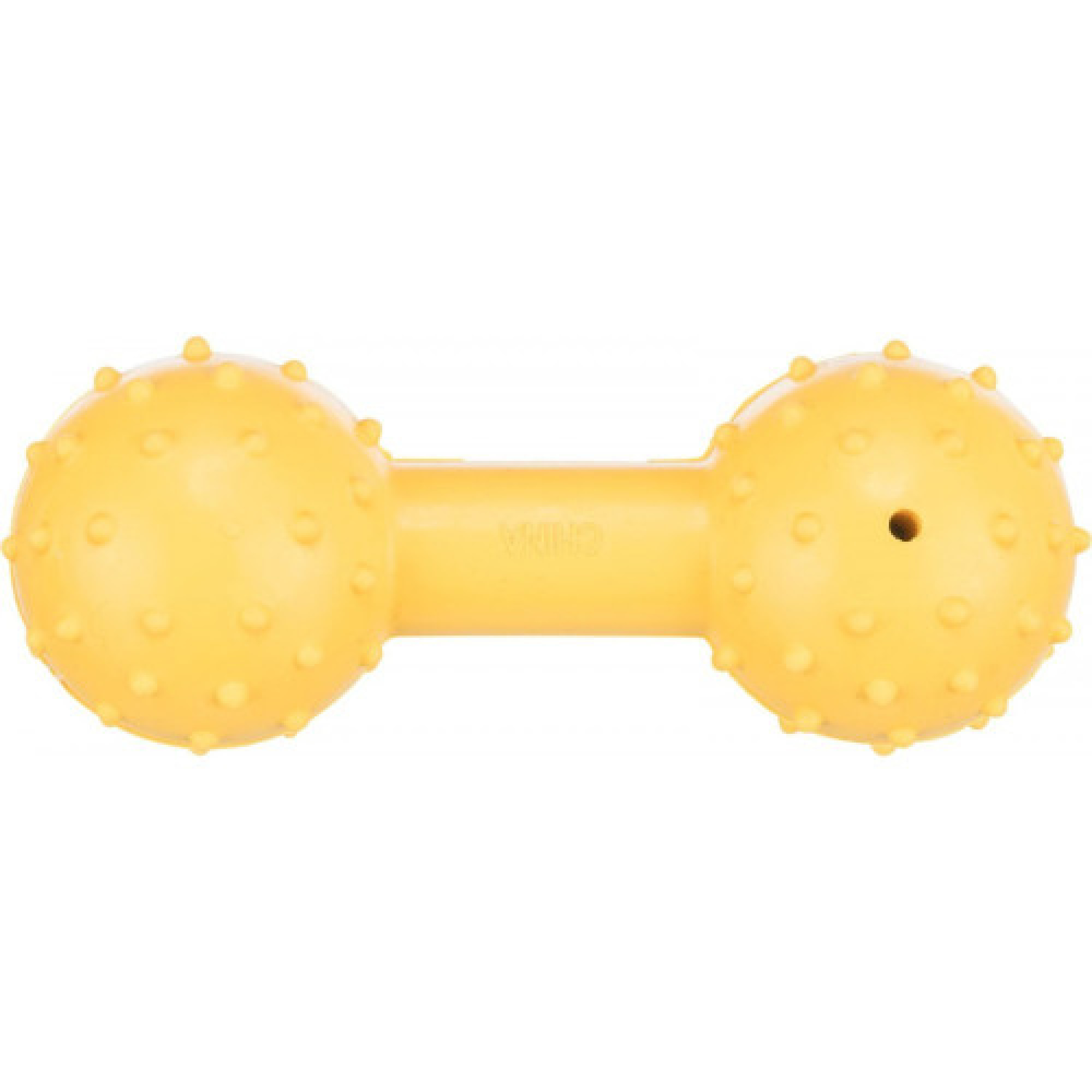 Игрушка Trixie Dog Toy Dumbbell для собак Гантель с колокольчиком резина 12 см