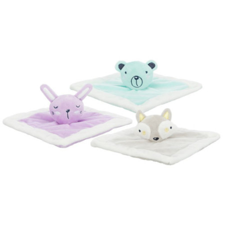 Іграшка Trixie Junior Snuggler для цуценят Тваринки для обіймів плюш 20х20 см Іграшка Trixie Junior Snuggler для цуценят Тваринки для обіймів плюш 20х20 см