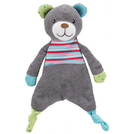 Іграшка Trixie Junior для собак Ведмідь зі звуком і шелестом фольги тканина/плюш 28 см Іграшка Trixie Junior для собак Ведмідь зі звуком і шелестом фольги тканина/плюш 28 см