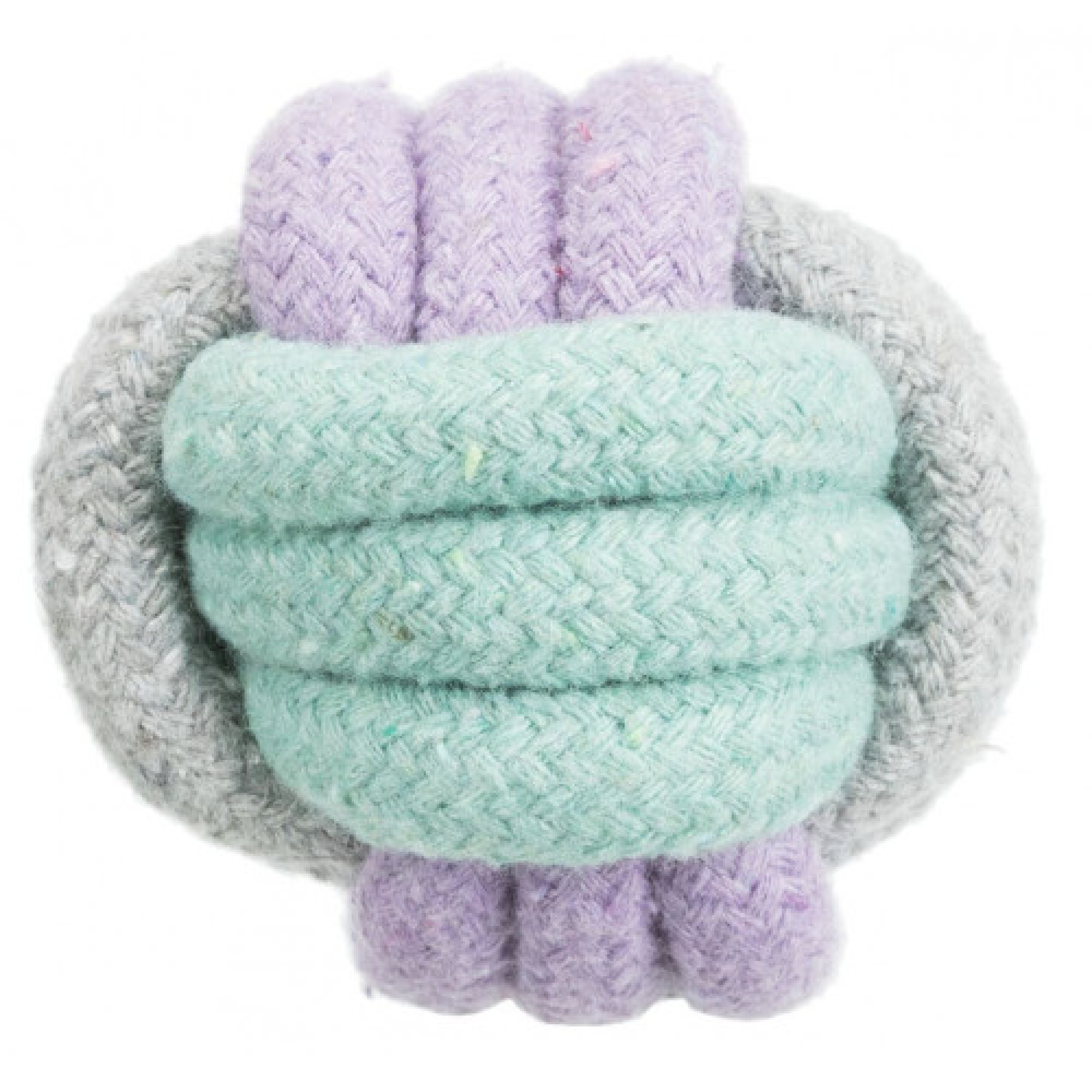 Игрушка Trixie Junior для щенков Мяч жгутовый текстиль 9 см