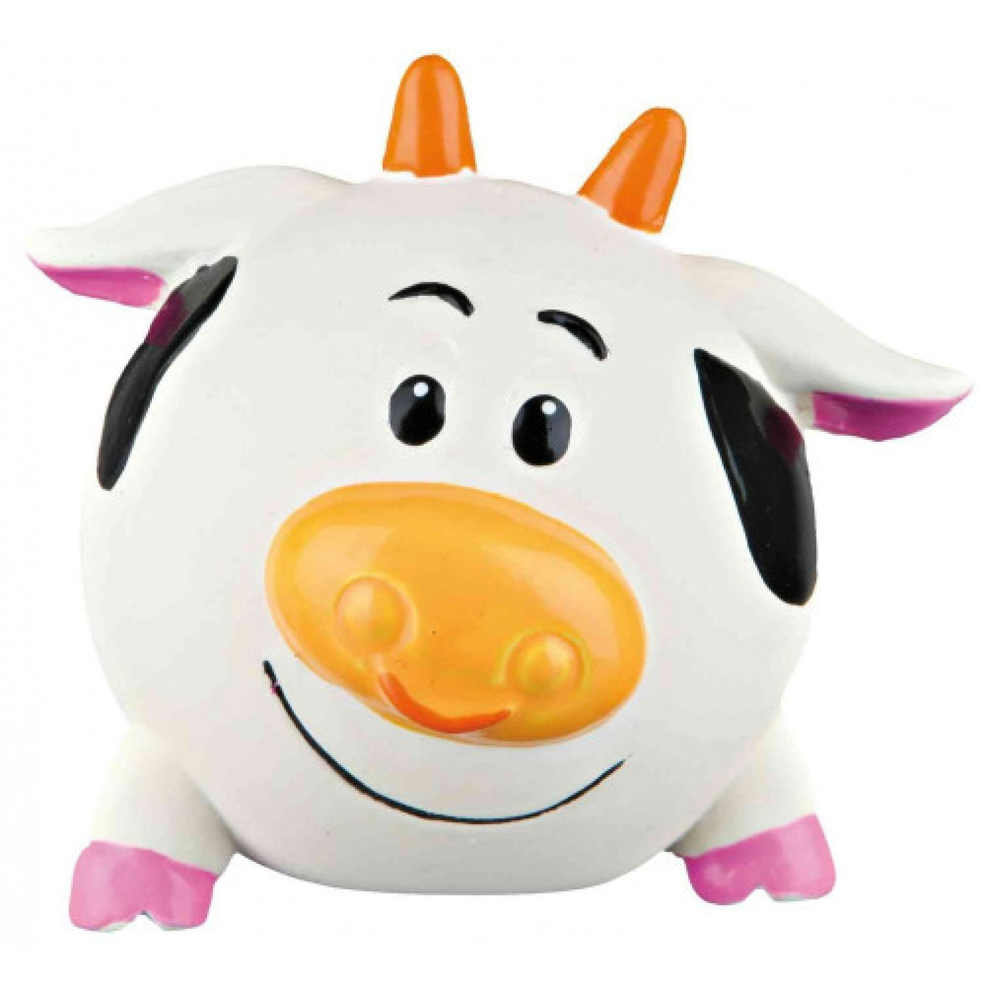 Игрушка Trixie для собак Мяч-животное круглая с пискавкой латекс 6 см