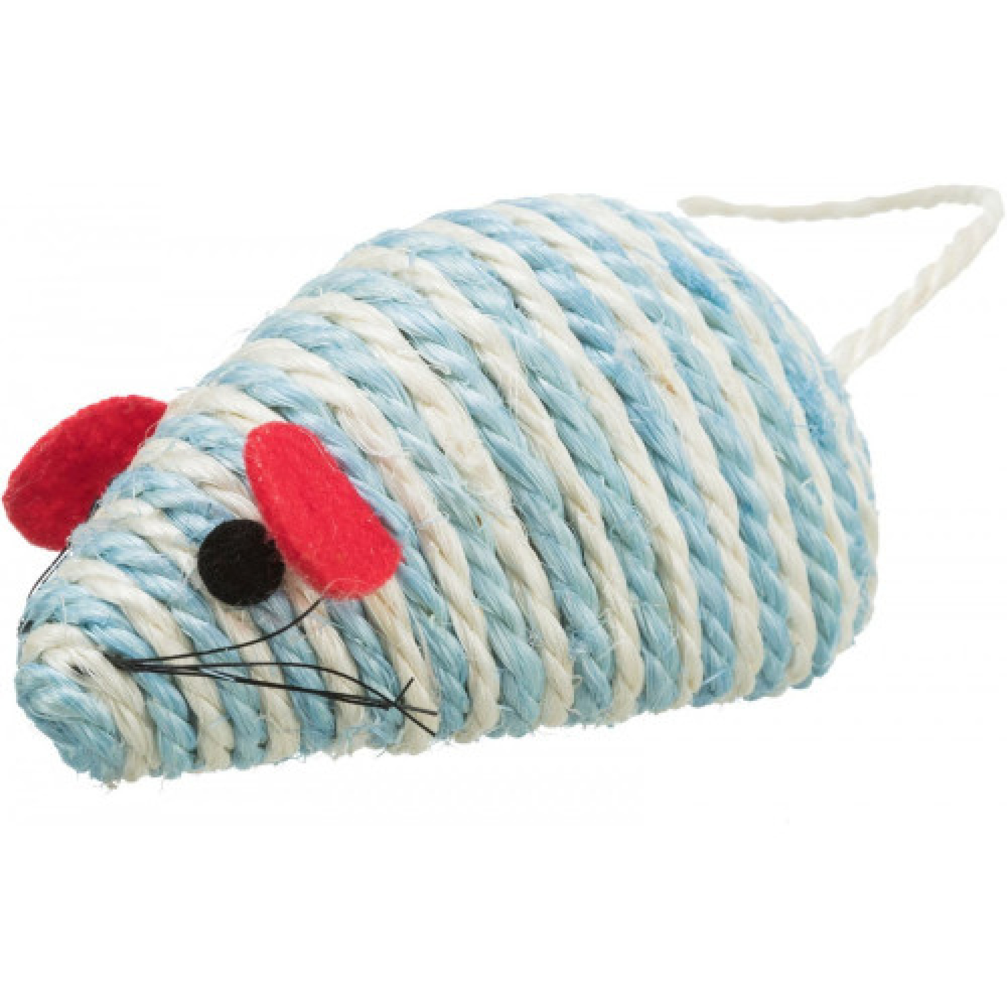 Игрушка Trixie для кошек Мышка XXL с погремушкой сизаль 10 см