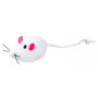 Игрушка Trixie для кошек Мышка меховая с колокольчиком и кошачьей мятой 4 см