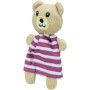 Игрушка Trixie для кошек Медведь ткань с кошачьей мятой 12 см