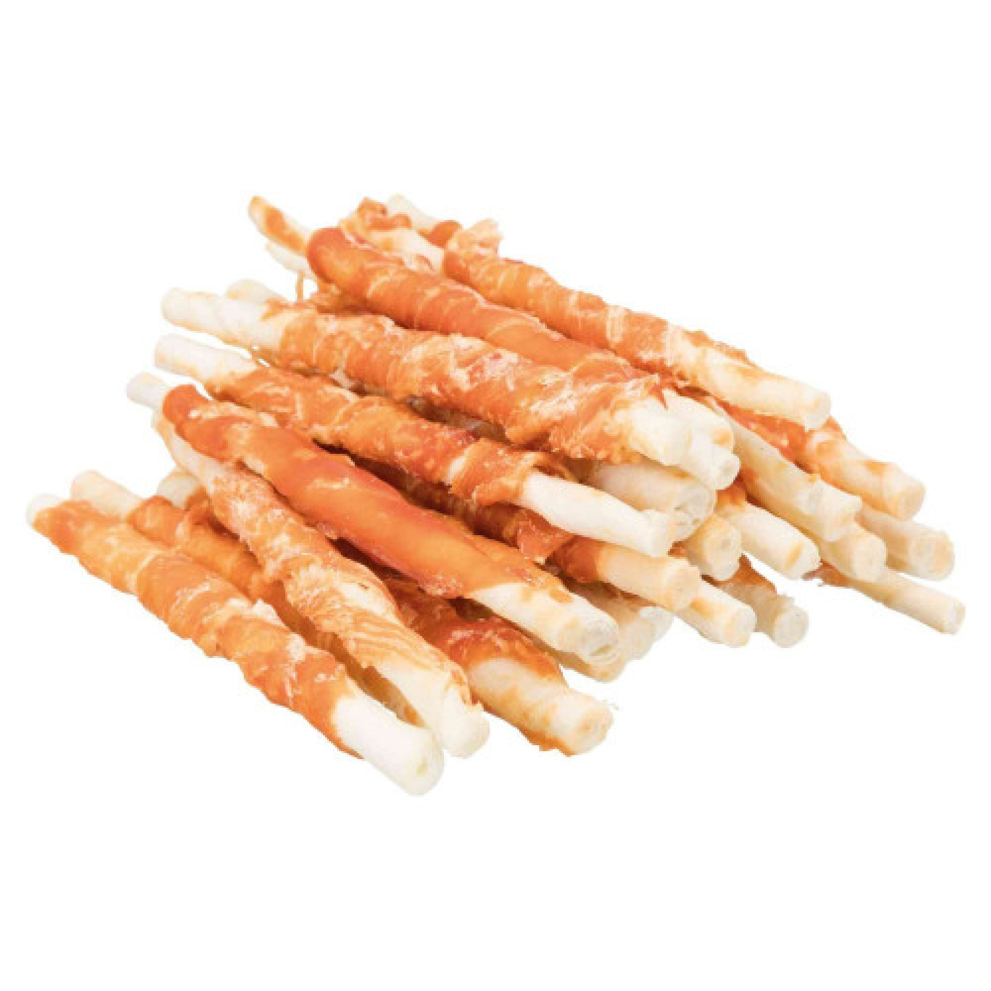 Лакомство Trixie Denta Fun Chewing Rolls для собак Палочка для чистки зубов с курицей 12 см 240 г 30 шт