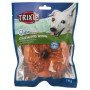Лакомство Trixie Denta Fun для собак Кольцо для чистки зубов с курицей 10 см 110 г