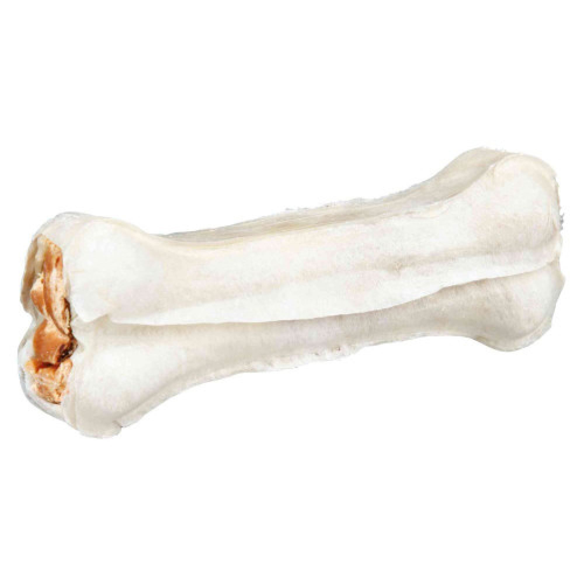 Лакомство Trixie Denta Fun Duck Chewing Bones для собак Косточка для чистки зубов с уткой 10 см 70 г/2 шт
