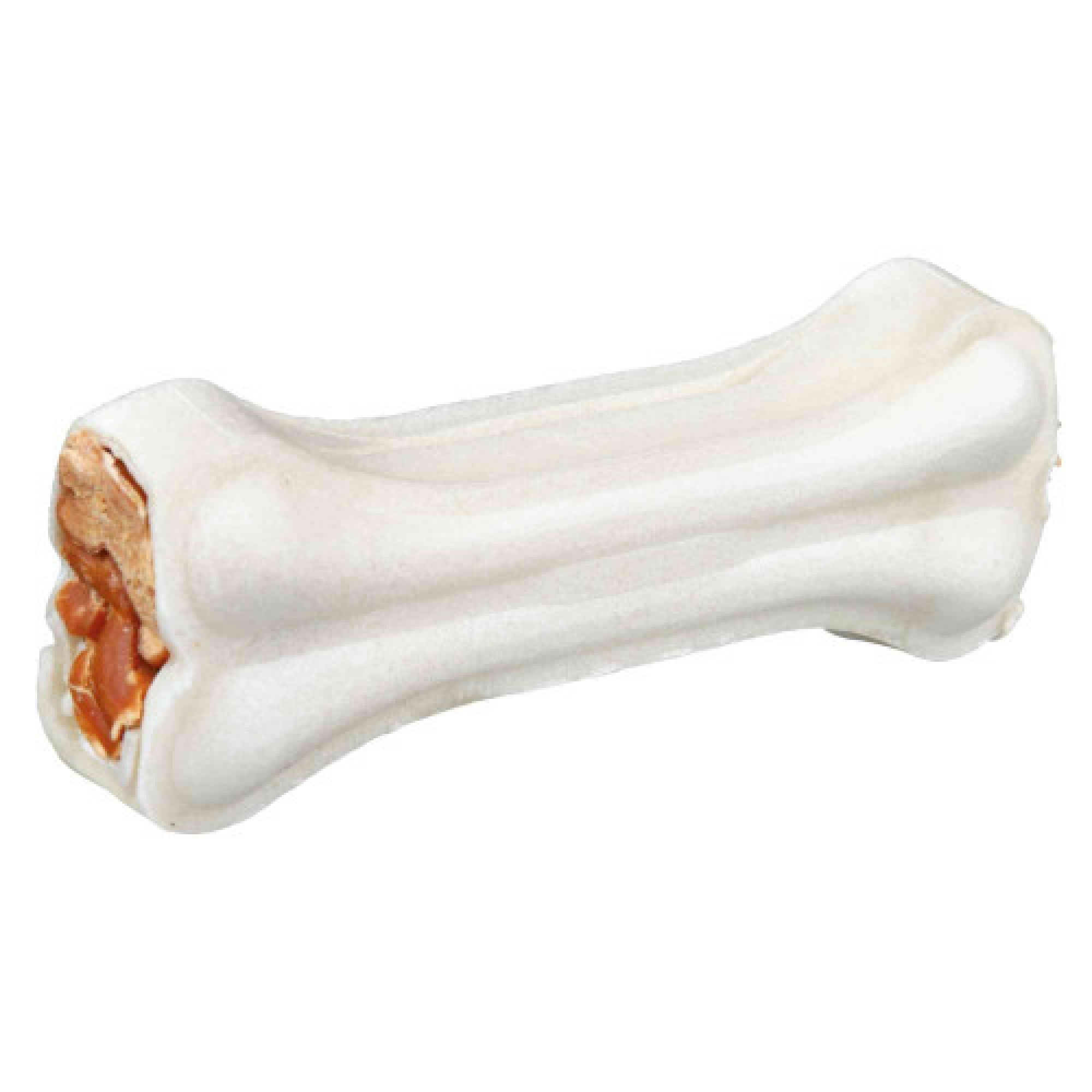 Лакомство Trixie Denta Fun Duck Chewing Bones для собак Косточка для чистки зубов с уткой 12 см 120 г/2 шт