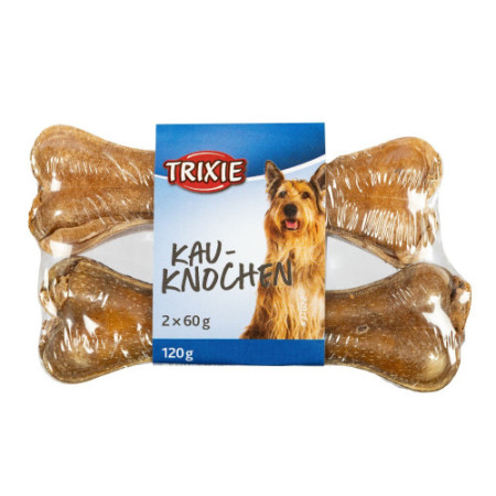 Ласощі Trixie для собак Кісточка пресована з рубцем 12 см 60 г/2 шт Ласощі Trixie для собак Кісточка пресована з рубцем 12 см 60 г/2 шт