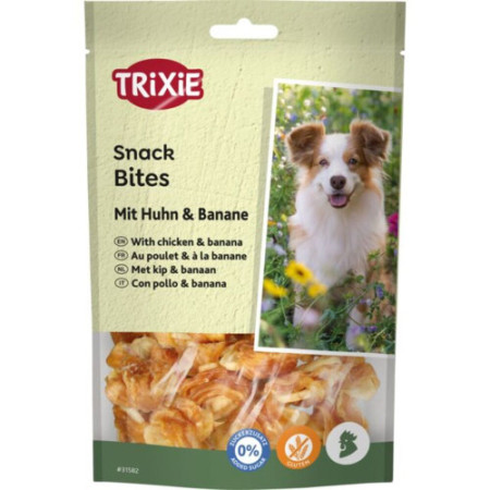 Ласощі Trixie Premio Banana Chicken для собак з куркою та бананом 100 г Ласощі Trixie Premio Banana Chicken для собак з куркою та бананом 100 г