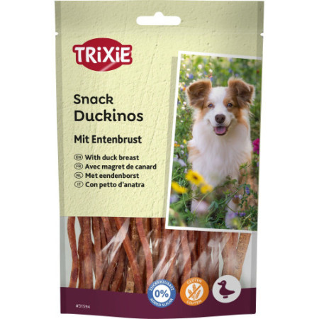 Ласощі Trixie Premio Duckinos для собак з качкою 80 г Ласощі Trixie Premio Duckinos для собак з качкою 80 г