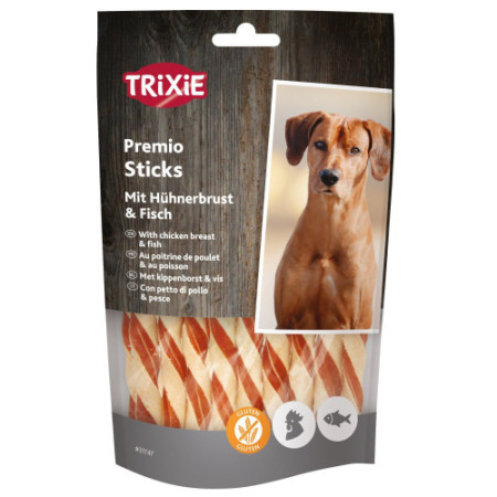 Ласощі Trixie Premio Fish Chicken Sticks для собак з куркою та рибою 80 г Ласощі Trixie Premio Fish Chicken Sticks для собак з куркою та рибою 80 г