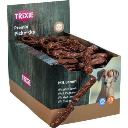 Ласощі Trixie Premio Picknicks для собак Сосиски з ягням 8 см 8 г 200 шт Ласощі Trixie Premio Picknicks для собак Сосиски з ягням 8 см 8 г 200 шт