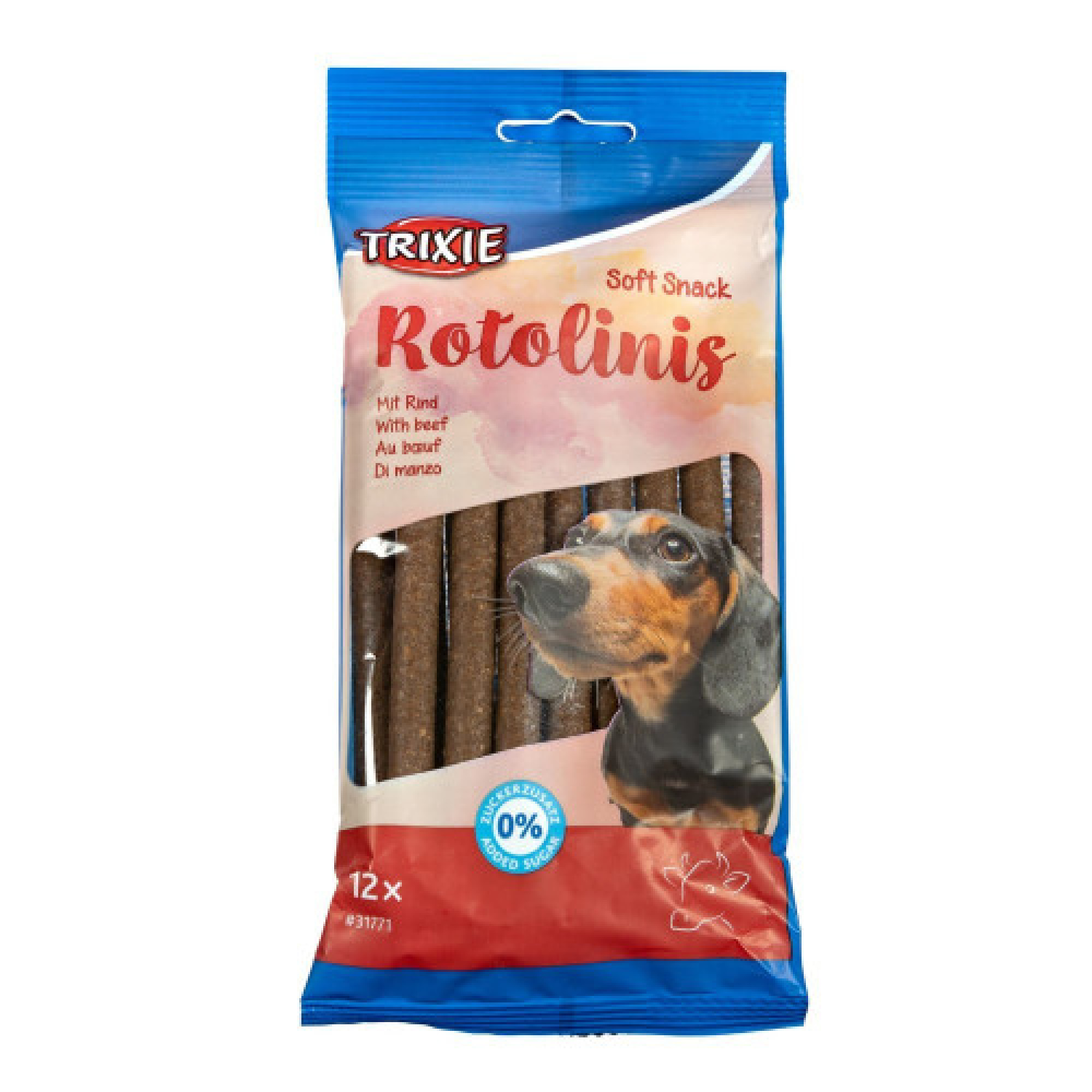 Лакомство Trixie Soft Snack Rotolinis для собак палочки с говядиной 120 г