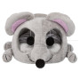Домик Trixie для кошек Lukas с когтеточкой серый 35х33х65 см