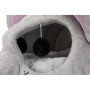 Домик Trixie для кошек Lukas с когтеточкой серый 35х33х65 см