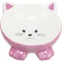 Миска Trixie для кошек Котик керамическая 150 мл d-14 см