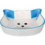 Миска Trixie для котів у формі котячої мордочки керамічна 250 мл/12 см