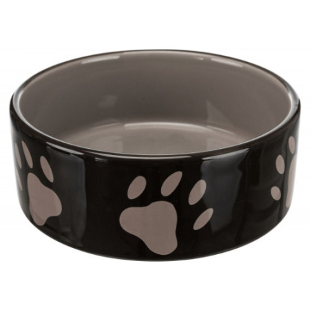 Миска Trixie для котів з лапками коричнева керамічна 20 см 1,4 л Миска Trixie для котів з лапками коричнева керамічна 20 см 1,4 л