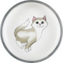 Миска Trixie для котів короткомордих порід керамічна 15 см 300 мл