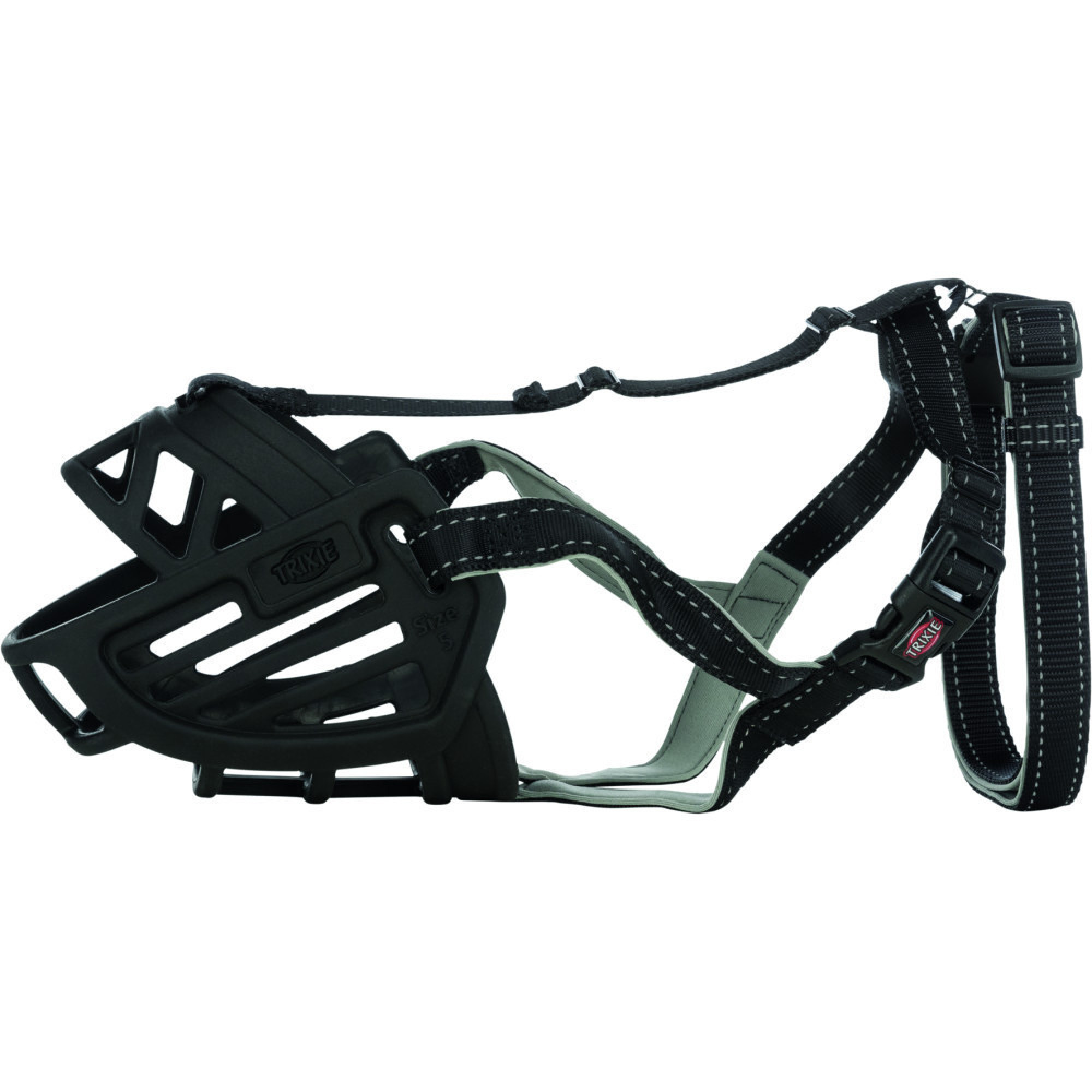 Намордник Trixie Muzzle Flex XL–XXL черный
