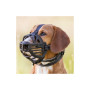 Намордник Trixie Muzzle Flex для собак чорний силикон M-L 27 см